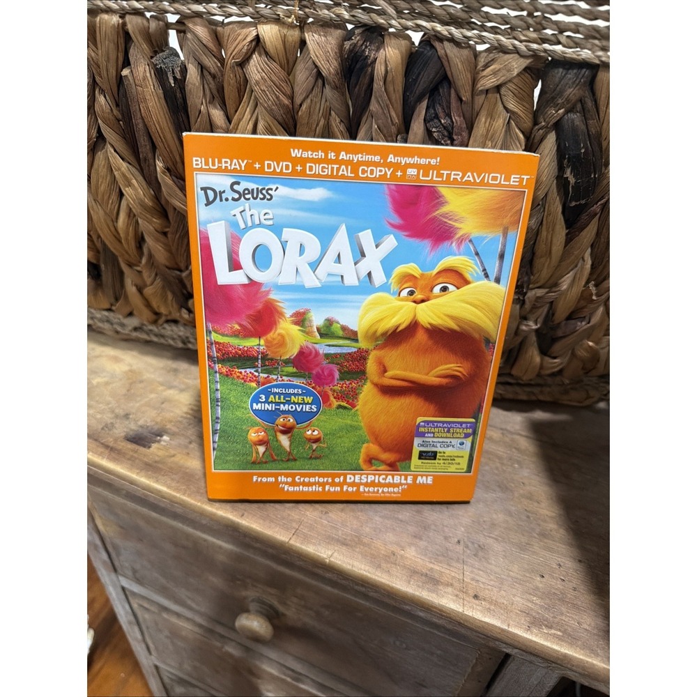 Dr. Seuss' The Lorax Combo Pack (Two Discs: Blu-ray + DVD) DVDs